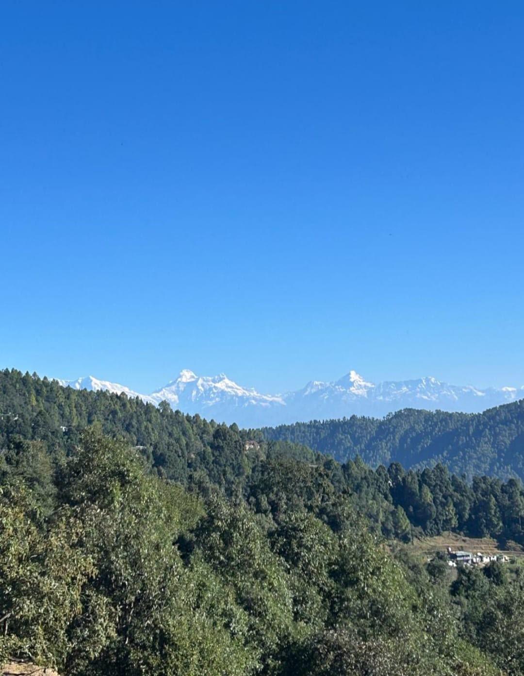 Himalayan view featured in brochure
